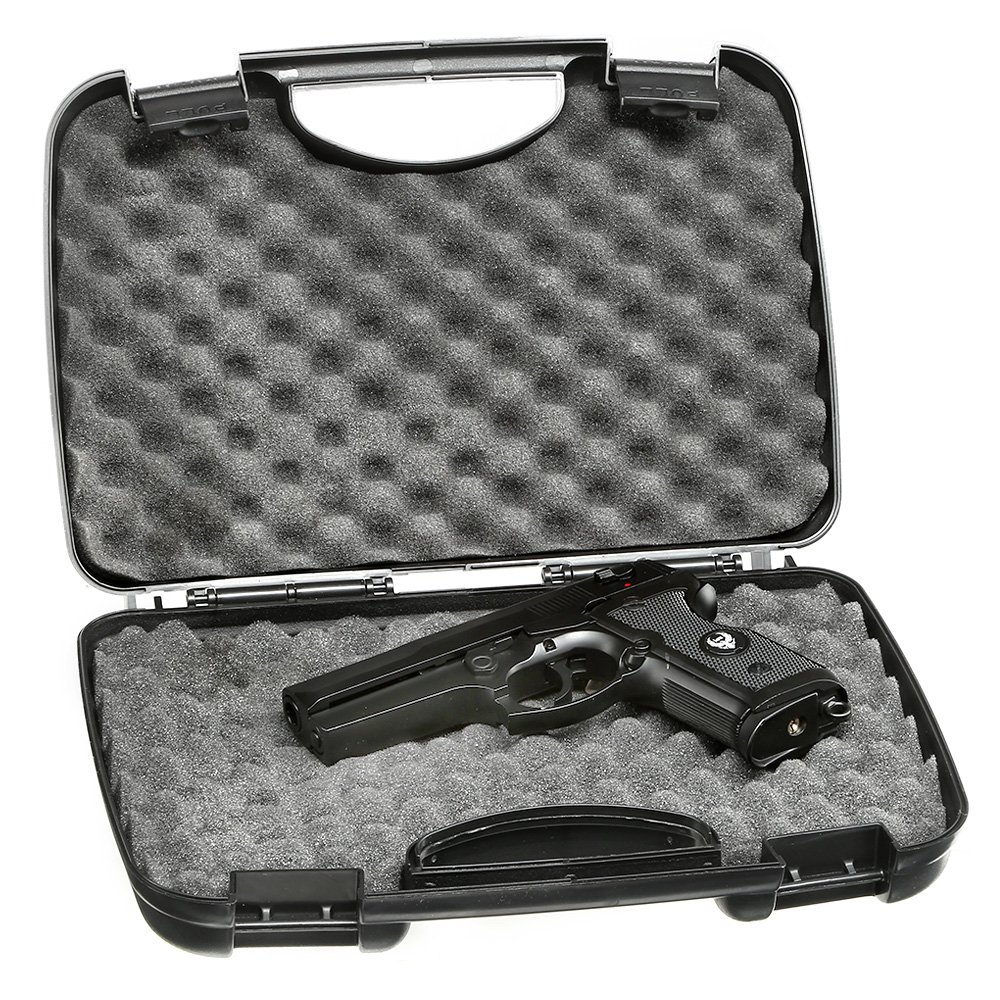HFC Cougar Vollmetall GBB 6mm BB schwarz inkl. Pistolenkoffer Bild 7