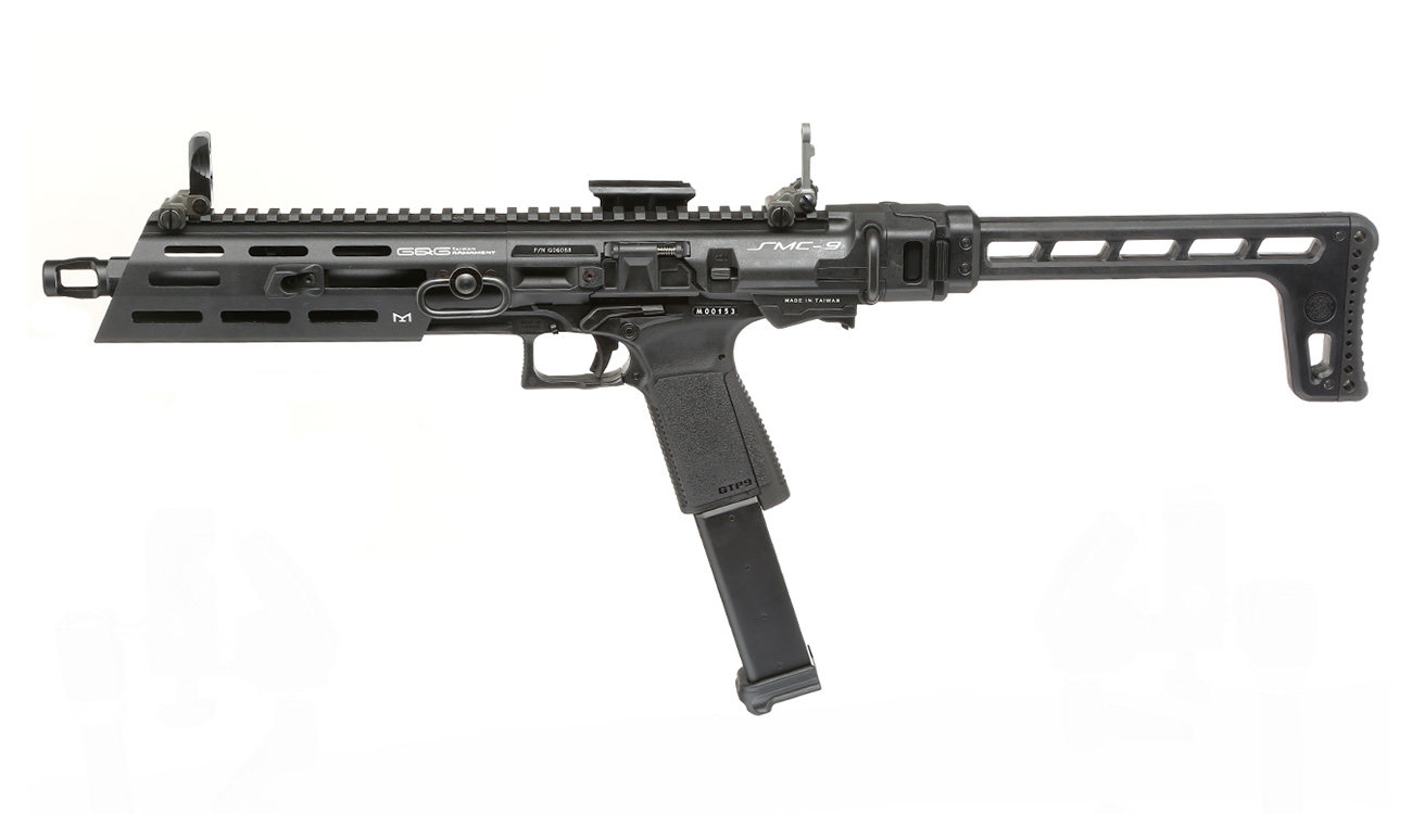 G&G SMC9 Pistol Carbine Full Kit GBB 6mm BB schwarz kaufen - Kotte G&G SMC9 Pistol Carbine Full Kit GBB 6mm BB schwarz kaufen - Kotte