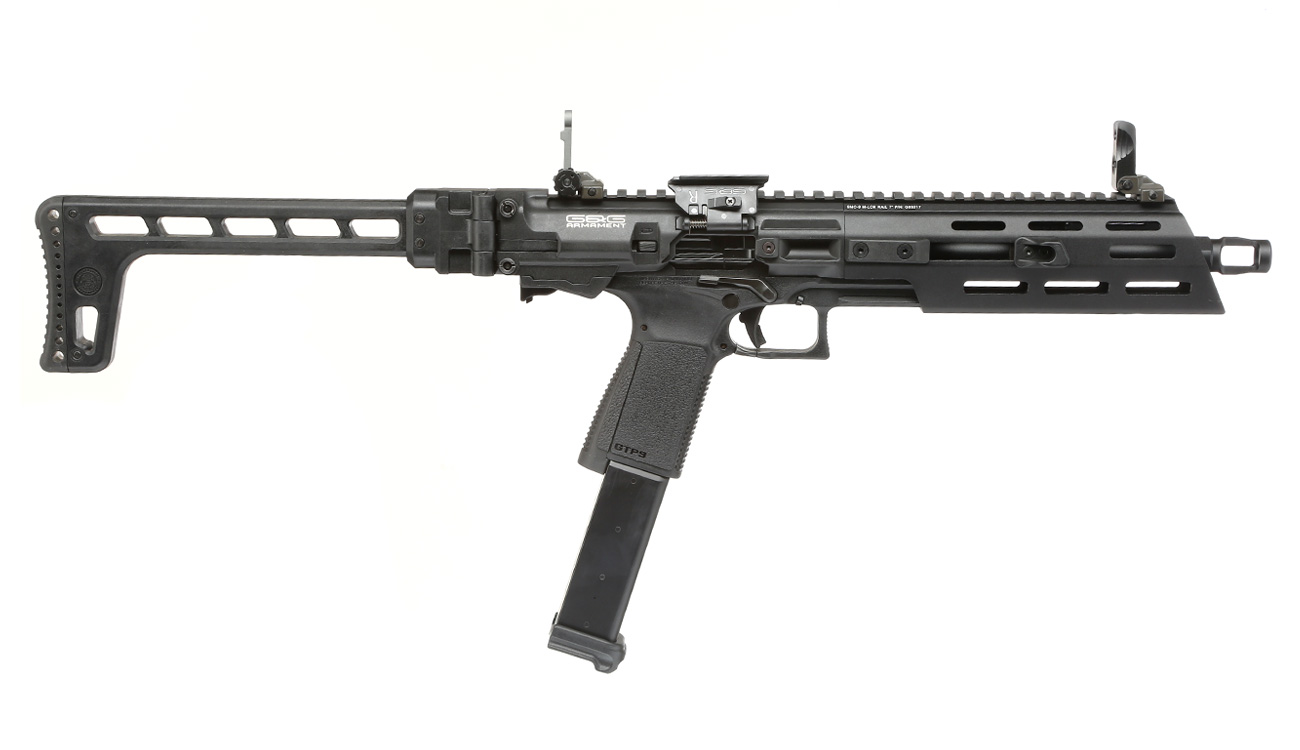 G&G SMC9 Pistol Carbine Full Kit GBB 6mm BB schwarz Bild 2