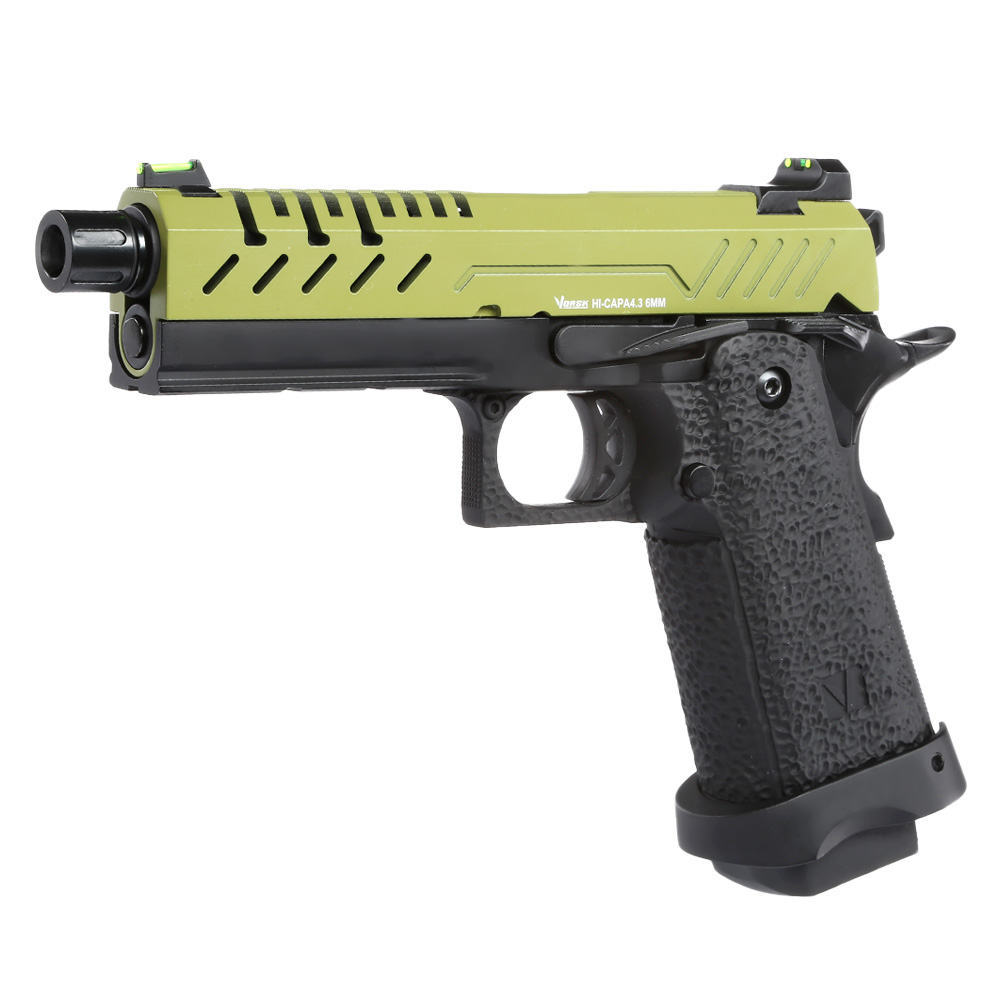 Ersatzteilset Vorsk Airsoft Hi-Capa 4.3 Vollmetall GBB 6mm BB Green / schwarz