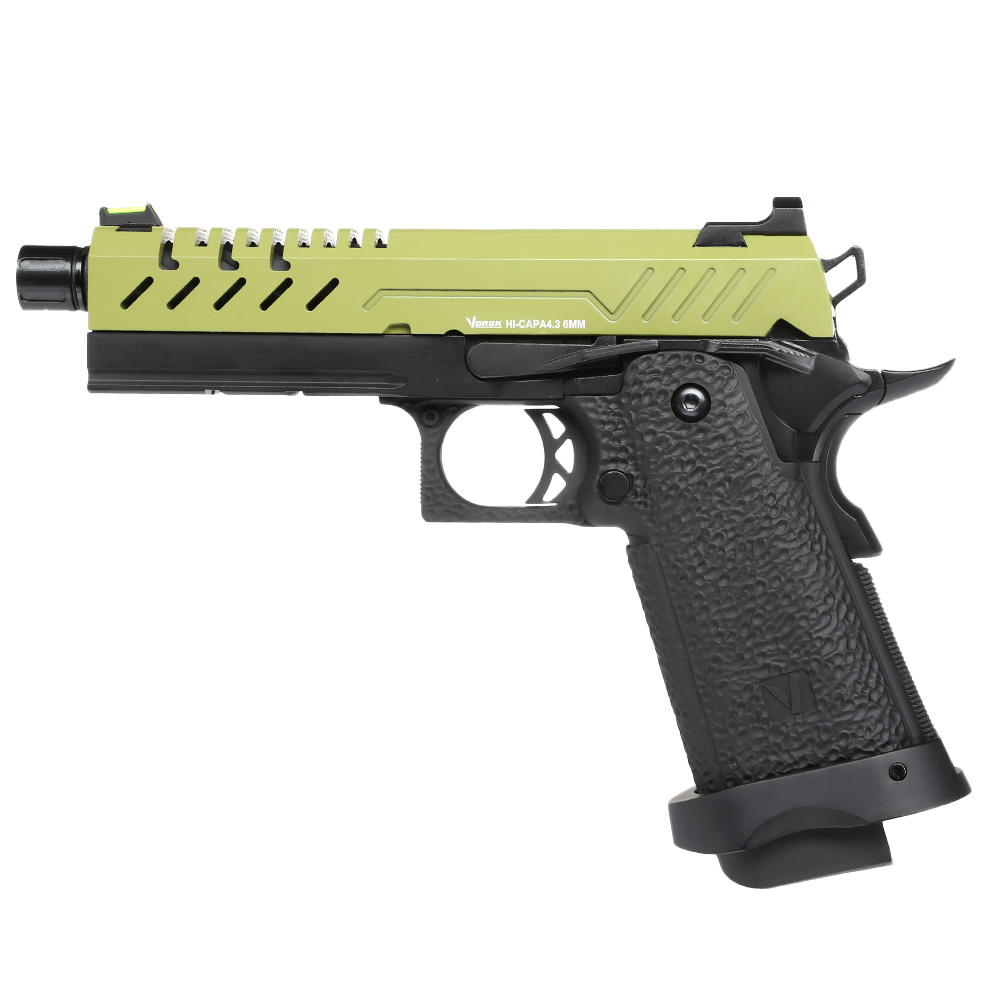 Ersatzteilset Vorsk Airsoft Hi-Capa 4.3 Vollmetall GBB 6mm BB Green / schwarz Bild 1