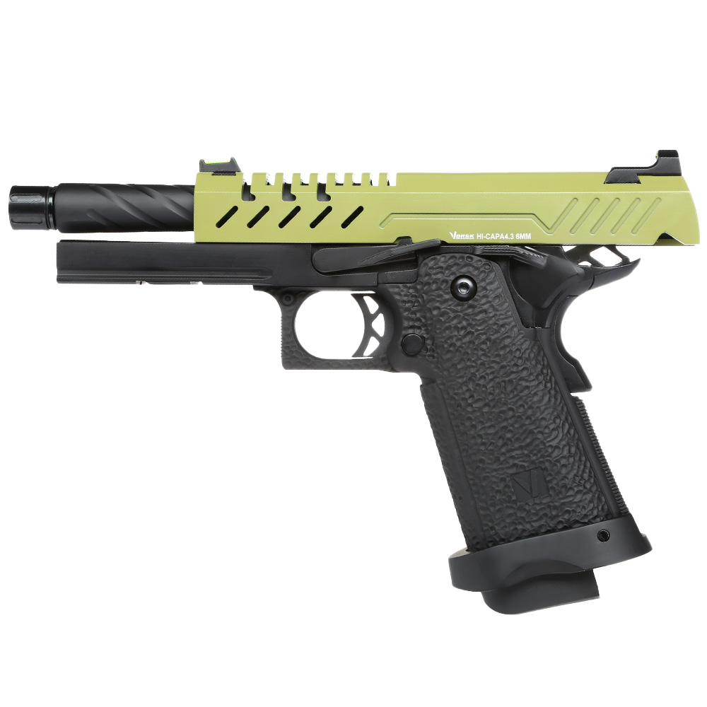 Ersatzteilset Vorsk Airsoft Hi-Capa 4.3 Vollmetall GBB 6mm BB Green / schwarz Bild 2