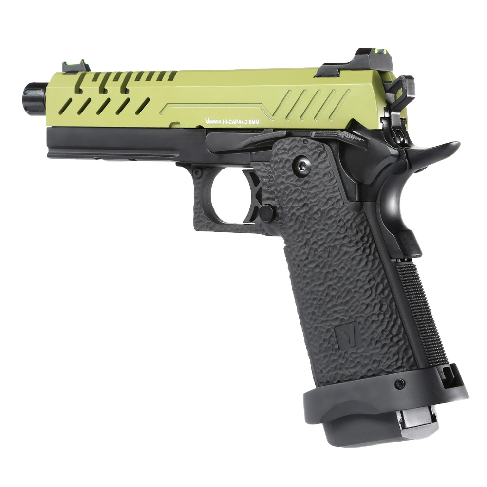 Ersatzteilset Vorsk Airsoft Hi-Capa 4.3 Vollmetall GBB 6mm BB Green / schwarz Bild 8