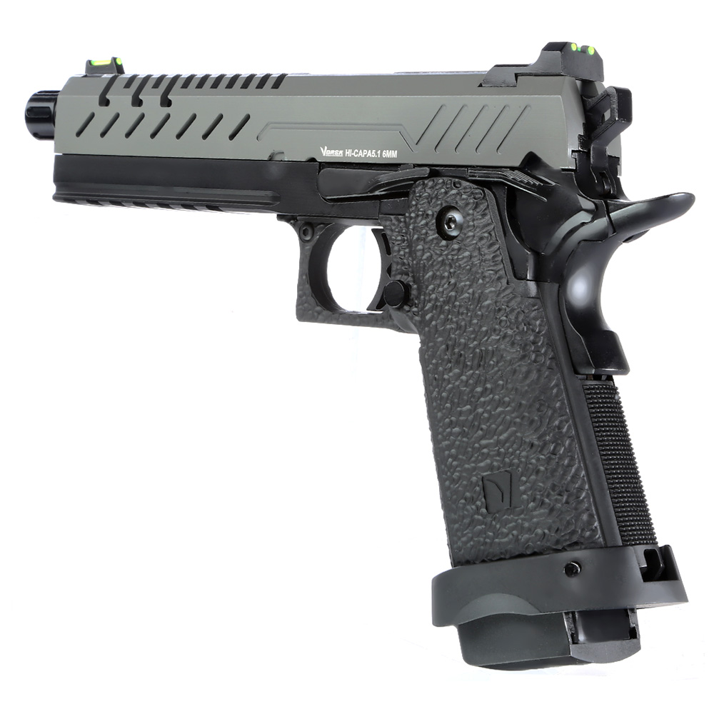 Vorsk Airsoft Hi-Capa 5.1 Vollmetall GBB 6mm BB grau / schwarz Bild 8
