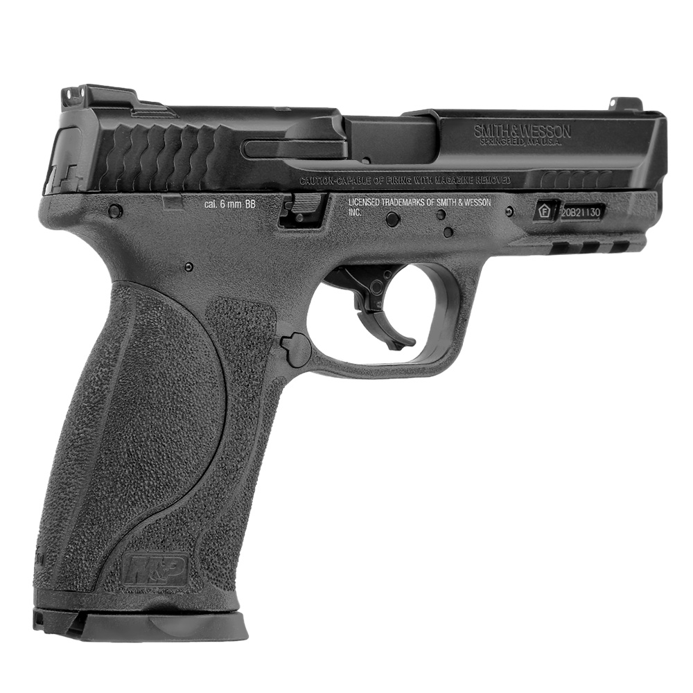 WG Smith & Wesson M&P9 M2.0 mit Metallschlitten CO2 BlowBack 6mm BB schwarz Bild 4