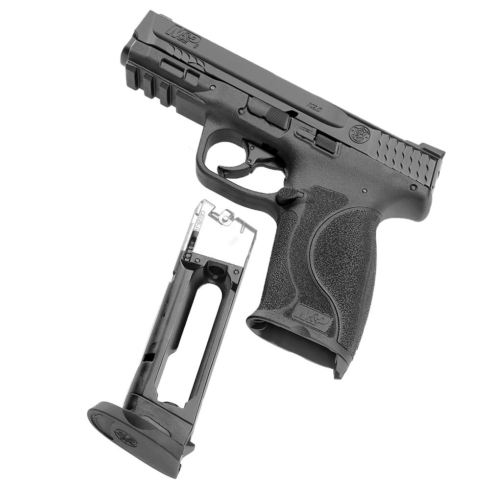 WG Smith & Wesson M&P9 M2.0 mit Metallschlitten CO2 BlowBack 6mm BB schwarz Bild 6