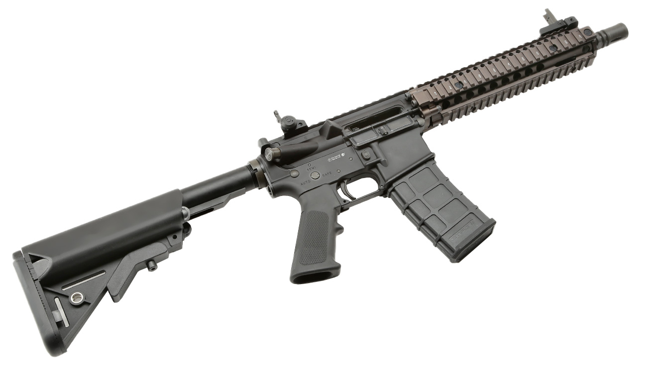 GHK Colt / Daniel Defense MK18 MOD1 Vollmetall Gas-Blow-Back 6mm BB Dualtone Bild 5