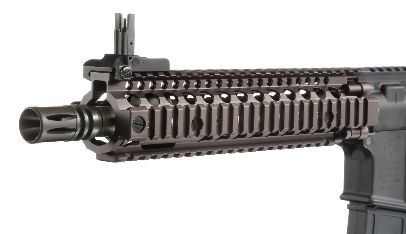 GHK Colt / Daniel Defense MK18 MOD1 Vollmetall Gas-Blow-Back 6mm BB Dualtone Bild 6