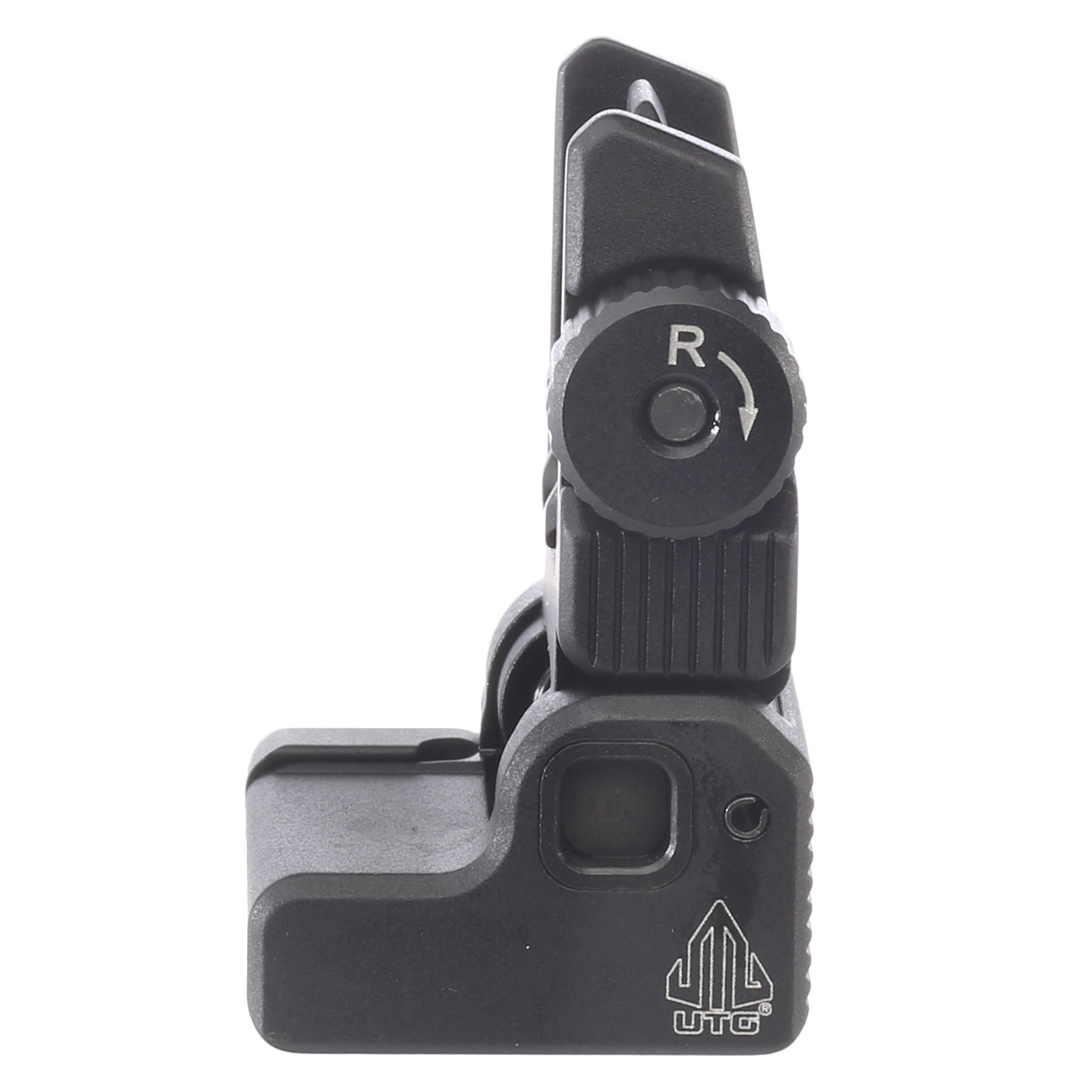 UTG Accu-Sync AR15 Flip-Up Rear Sight schwarz f. 21mm Schienen schwarz Bild 5