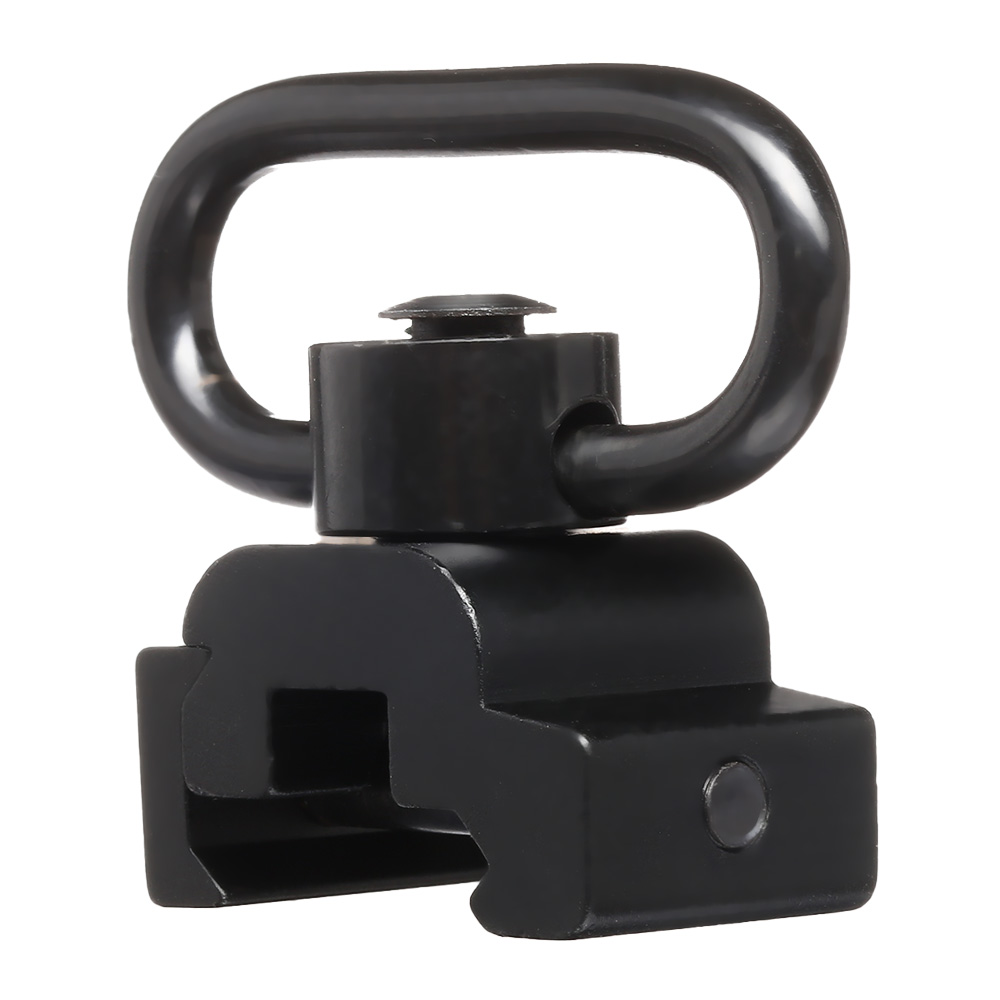 MET QD-Type Tragegurt Adapter inkl. QD Swivel f. 20 - 22mm Schienen schwarz Bild 1