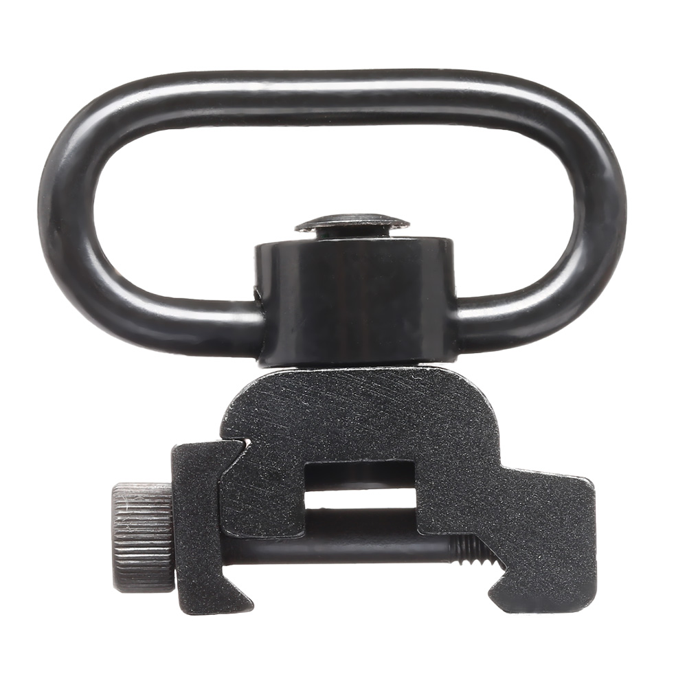 MET QD-Type Tragegurt Adapter inkl. QD Swivel f. 20 - 22mm Schienen schwarz Bild 2