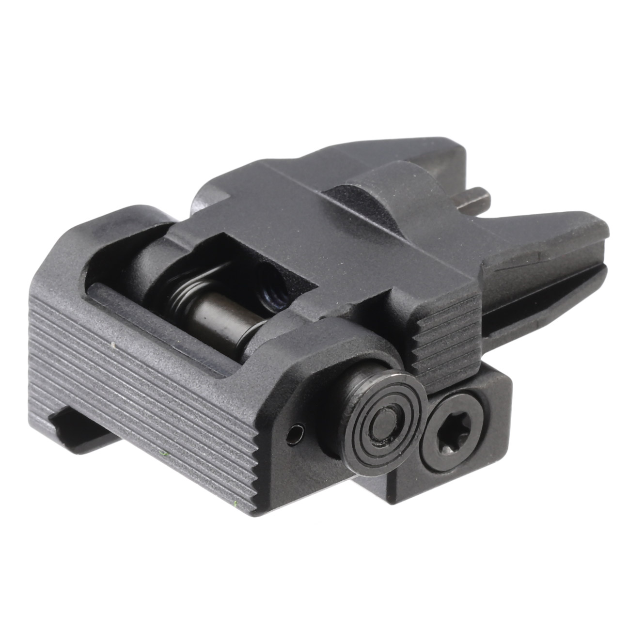 UTG Accu-Sync AR15 Flip-Up Front Sight schwarz f. 21mm Schienen schwarz Bild 2