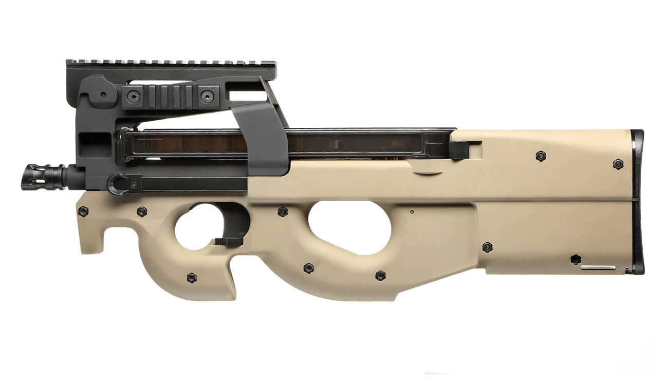 King Arms M3 Tactical Polymer Version S-AEG 6mm BB Dark Earth Bild 1