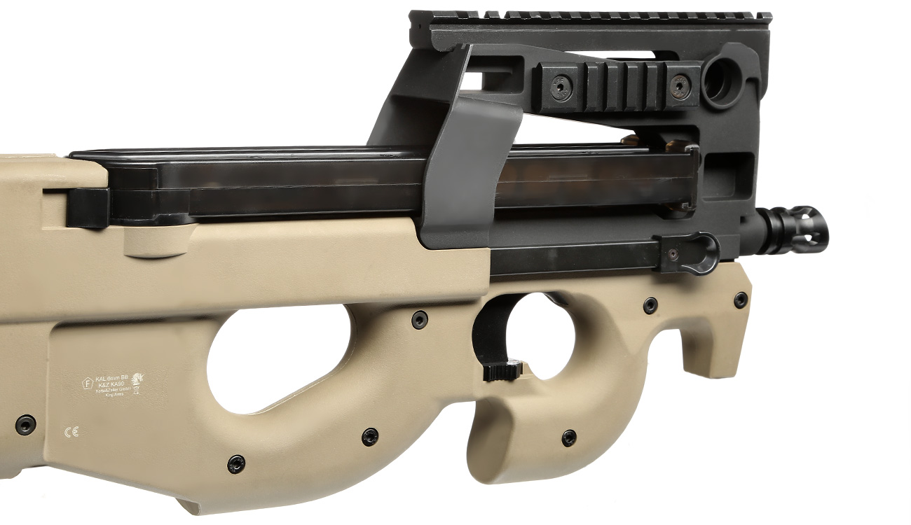 King Arms M3 Tactical Polymer Version S-AEG 6mm BB Dark Earth Bild 8