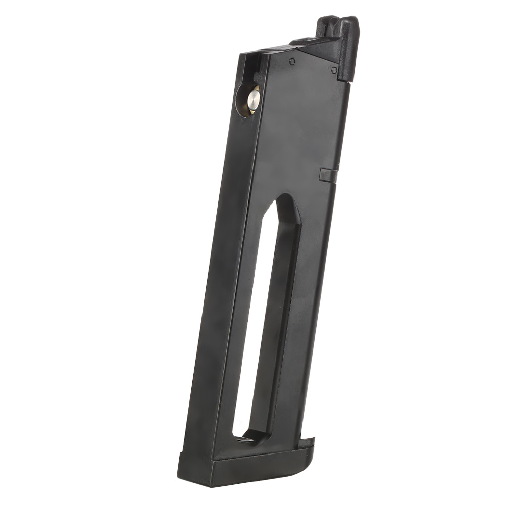 King Arms M1911 CO2BB Magazin 20 Schuss (MEU-Type) schwarz - CO2 Version Bild 1