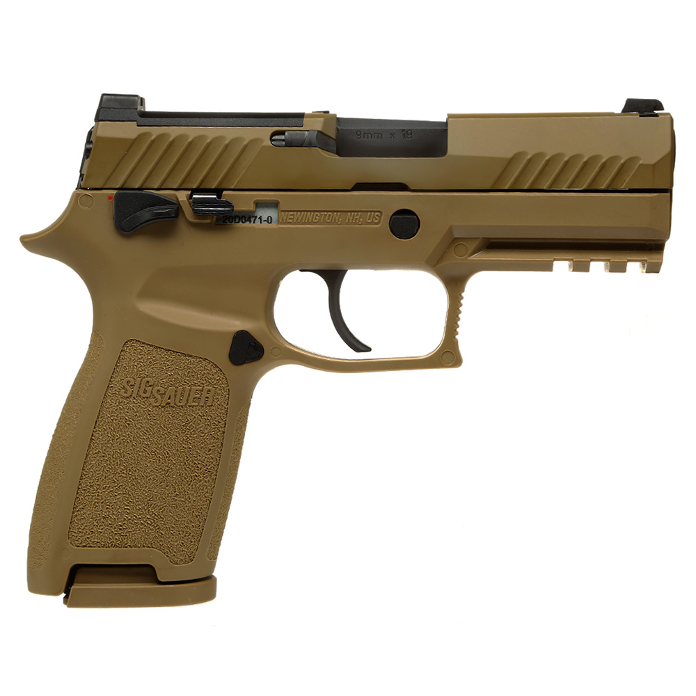 VFC Sig Sauer ProForce P320-M18 m. Metallschlitten Gas-Blow-Back 6mm BB Coyote Tan Bild 3