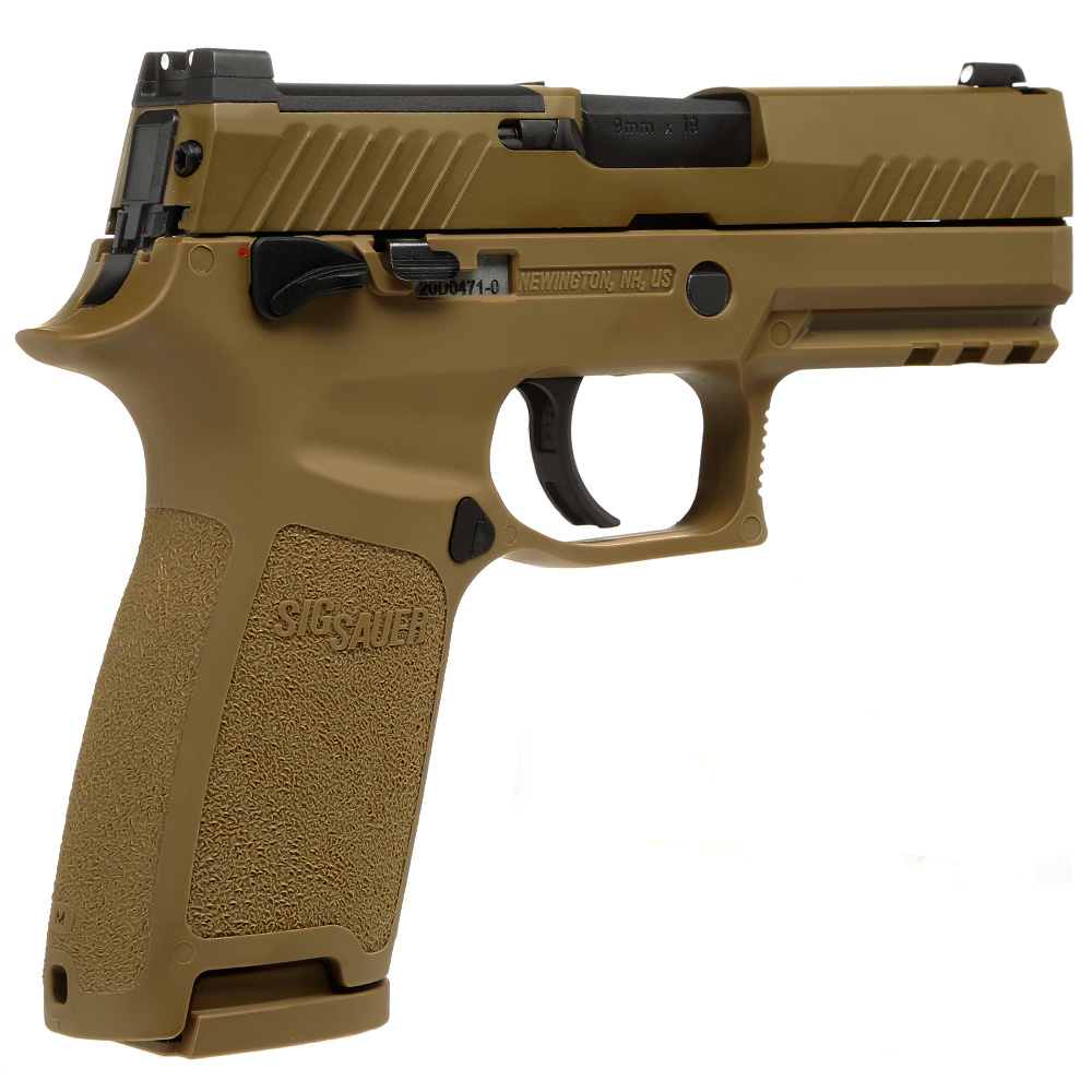 VFC Sig Sauer ProForce P320-M18 m. Metallschlitten Gas-Blow-Back 6mm BB Coyote Tan Bild 4