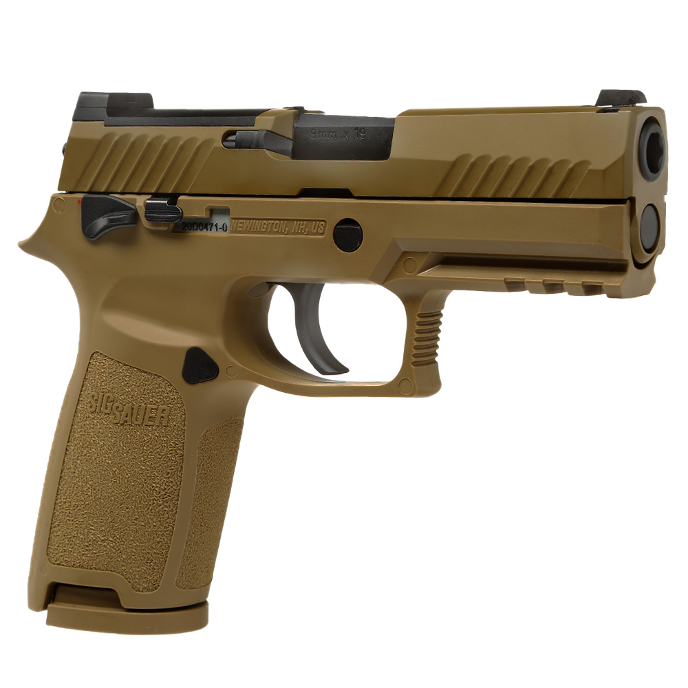 VFC Sig Sauer ProForce P320-M18 m. Metallschlitten Gas-Blow-Back 6mm BB Coyote Tan Bild 7