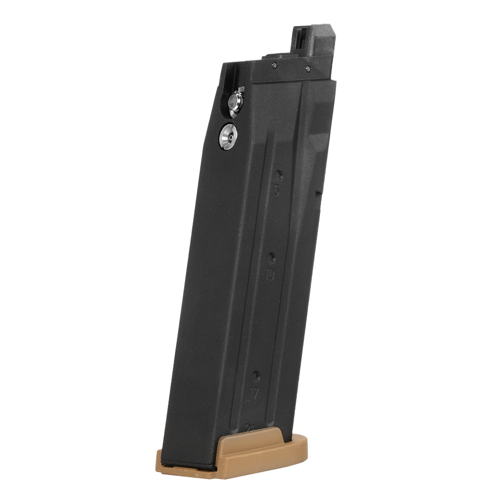 VFC Sig Sauer ProForce P320-M18 Magazin 21 Schuss Coyote Tan - Softairgas-Version Bild 1