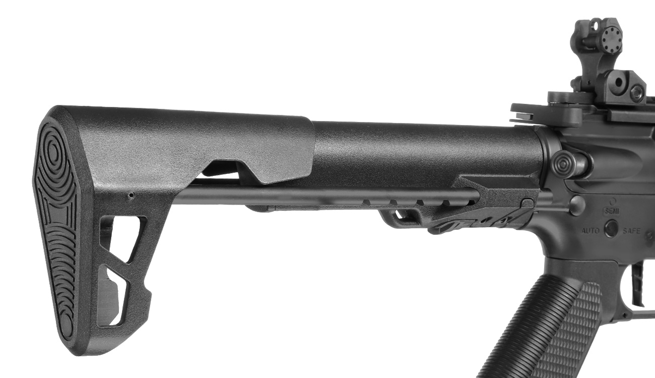 Versandrückläufer King Arms M4 Striker KeyMod CQB Ultra Grade Version II S-AEG 6mm BB schwarz Bild 1