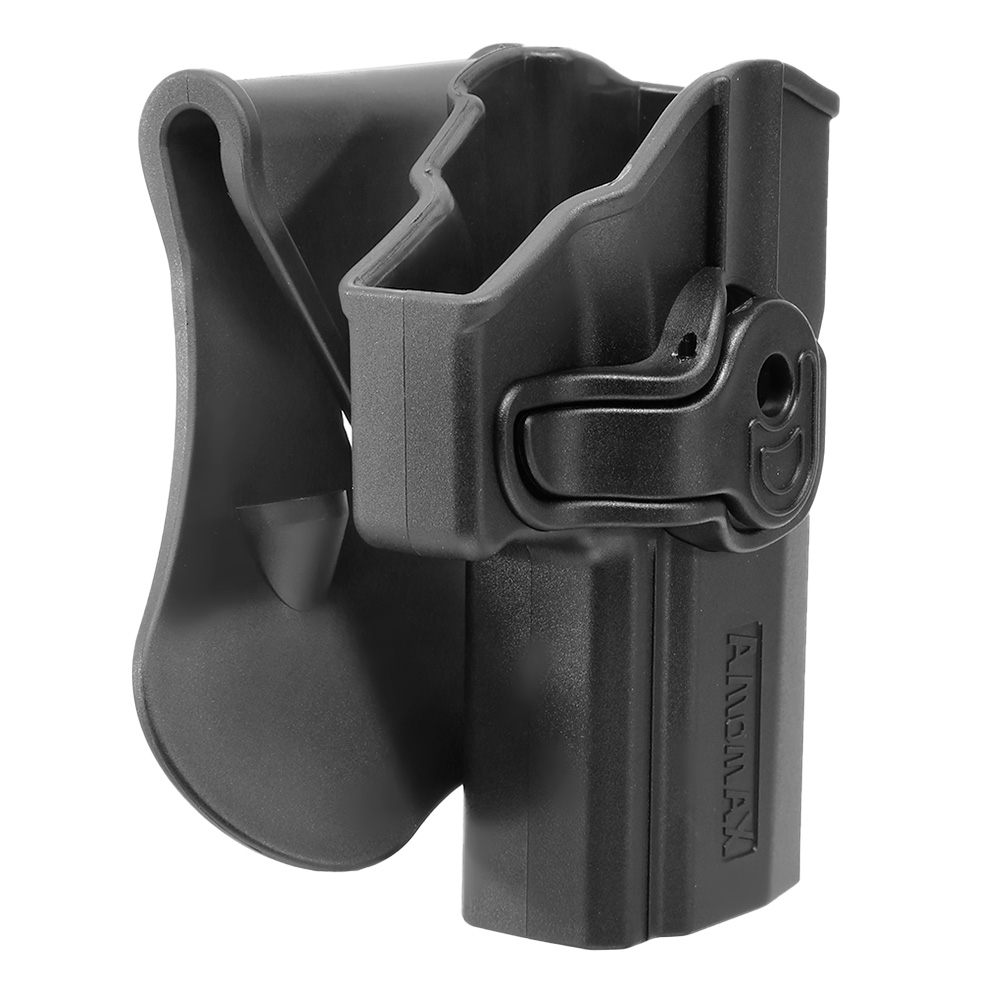 Amomax Tactical Holster Polymer Paddle Sig Sauer P320 Rechts schwarz Bild 1