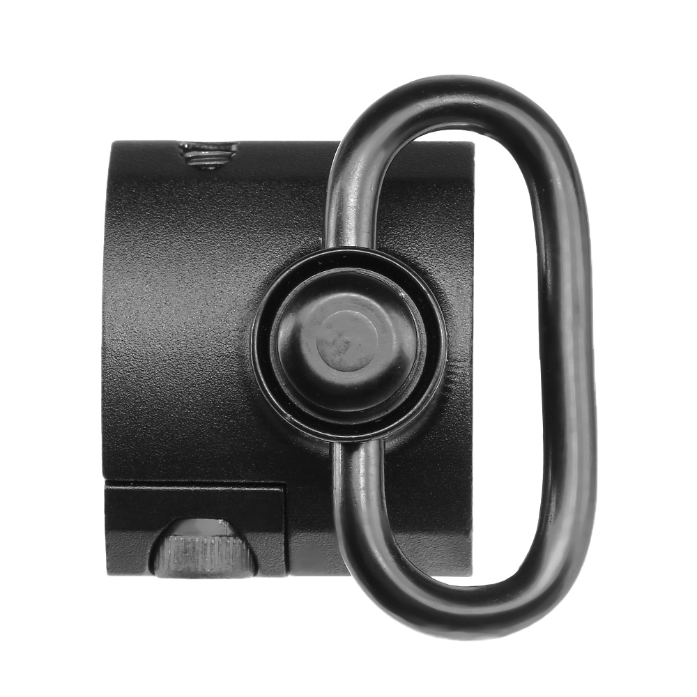 MET GS-Type Tragegurt Adapter inkl. QD Swivel f. 20 - 22mm Schienen schwarz Bild 1