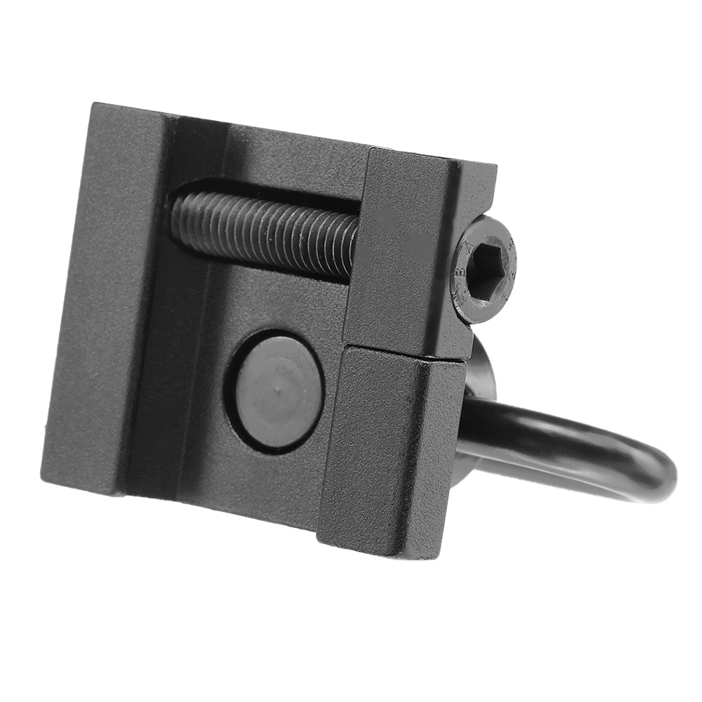 MET GS-Type Tragegurt Adapter inkl. QD Swivel f. 20 - 22mm Schienen schwarz Bild 1