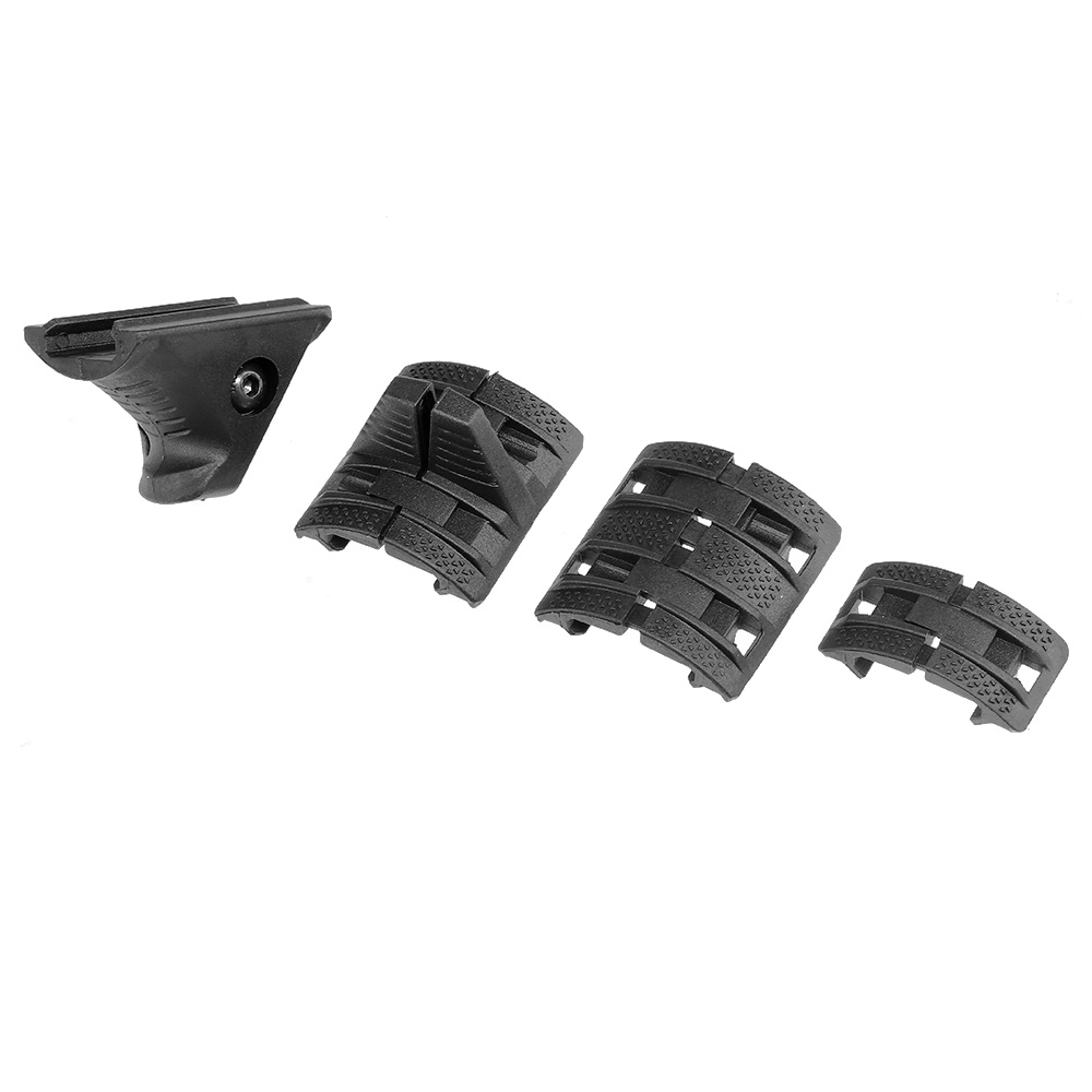 MP X-Design Hand Stop Kit fr 20 - 22mm Schienen schwarz