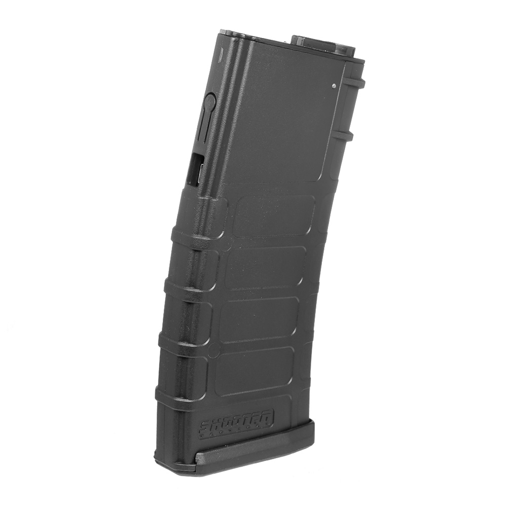 Max Tactical M4 S-MAG Polymer-Magazin Hi-Cap 320 Schuss Tracer-Mag schwarz Bild 1