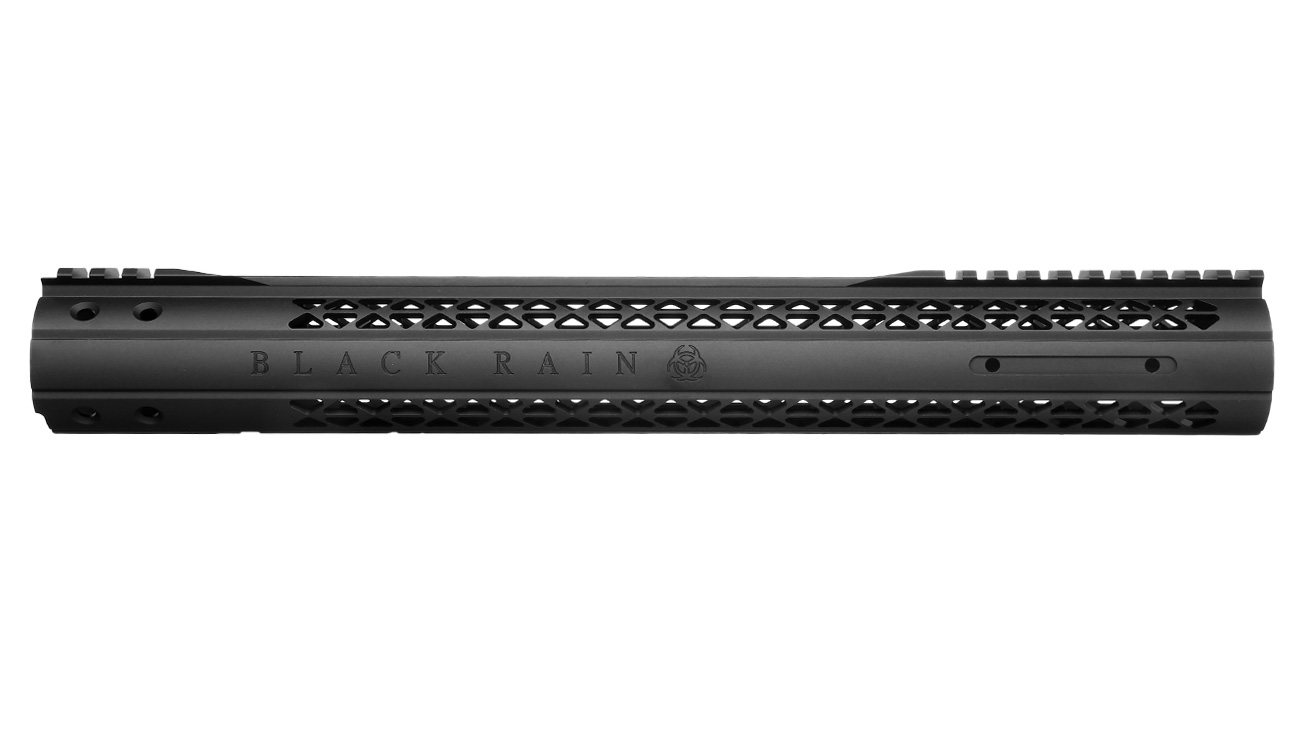 King Arms M4 / M16 Black Rain Ordnance Mod Rail Handguard 15 Zoll inkl. Fluted Lauf schwarz Bild 1