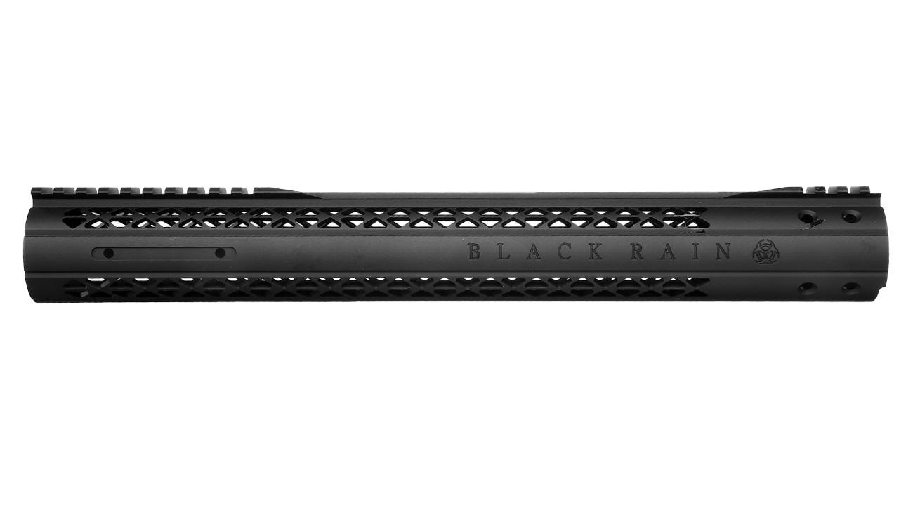 King Arms M4 / M16 Black Rain Ordnance Mod Rail Handguard 15 Zoll inkl. Fluted Lauf schwarz Bild 2