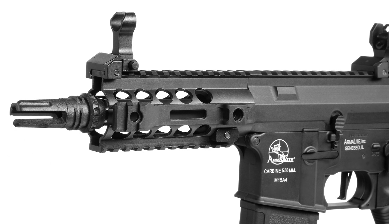 ASG Armalite M15 URX-SBR Sportline Komplettset S-AEG 6mm BB schwarz Bild 1