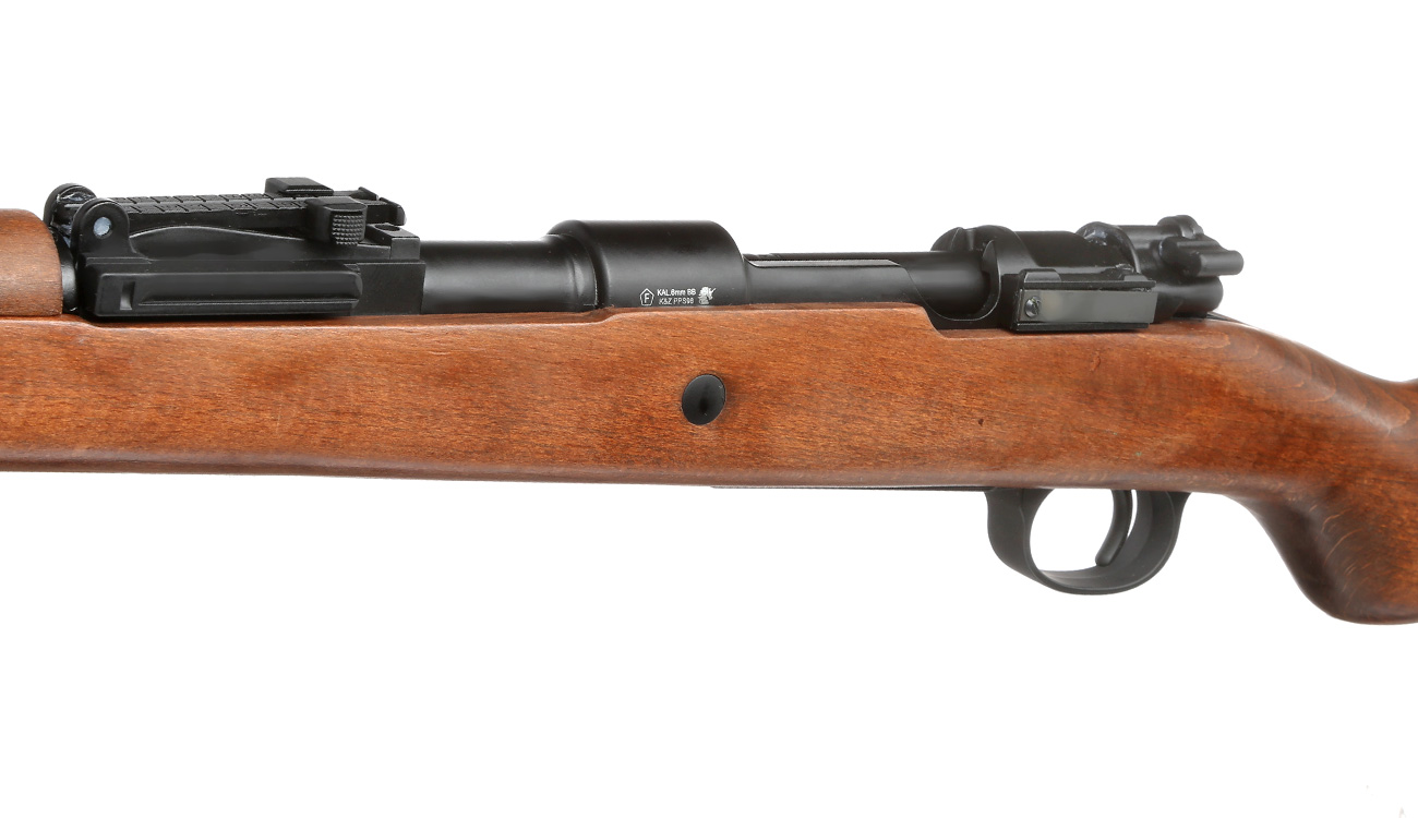 PPS Airsoft Karabiner 98K Gas Bolt-Action Gewehr 6mm BB Echtholz-Version - Version 3 Bild 7