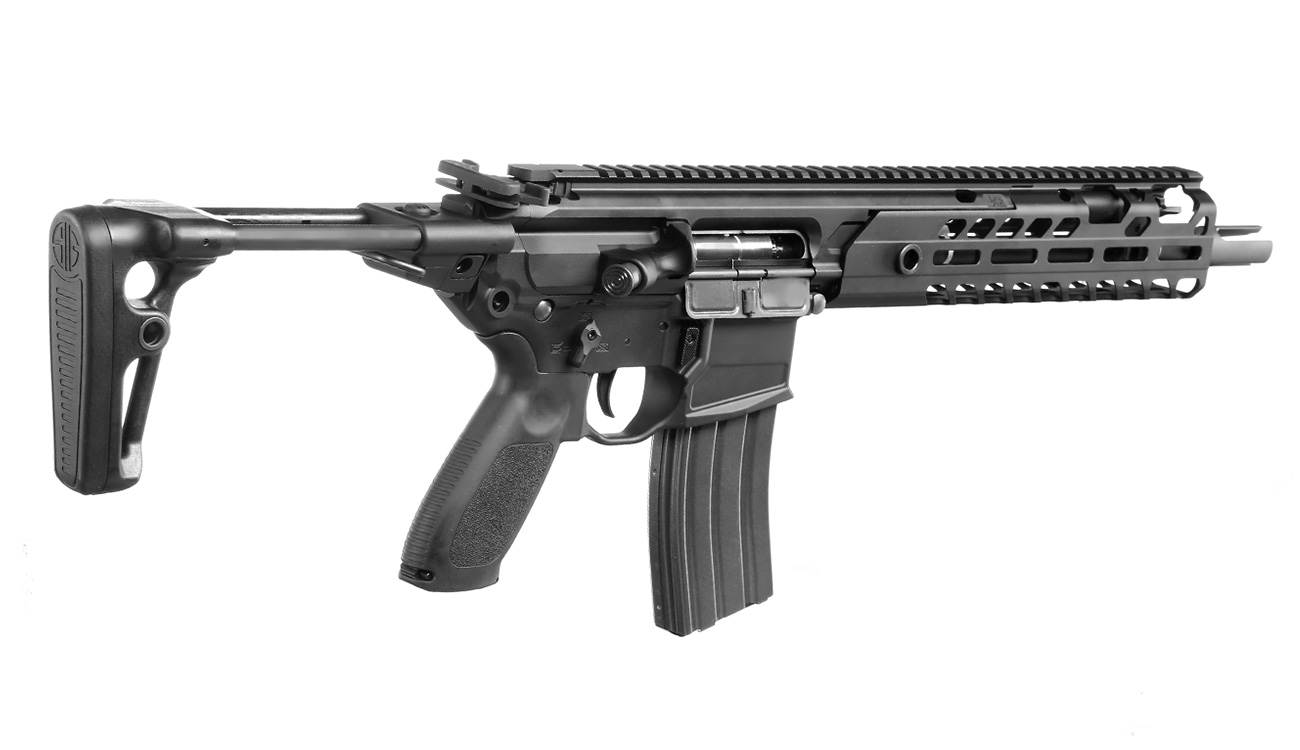 Versandrcklufer VFC Sig Sauer ProForce MCX Virtus SBR Vollmetall S-AEG 6mm BB schwarz Bild 3