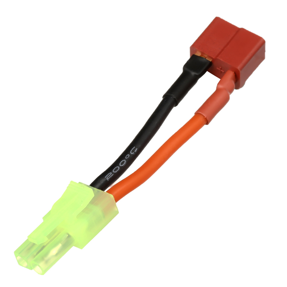 ASG Akku Adapterkabel Mini TAM Stecker auf T-Plug / T-Stecker Buchse Bild 1