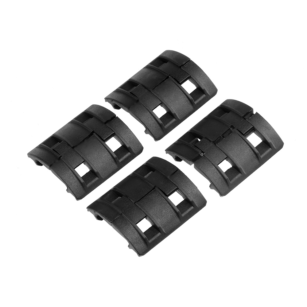 Element X-Design Rail Panel Set f. 20 - 22mm Schienen (4 Stck) schwarz