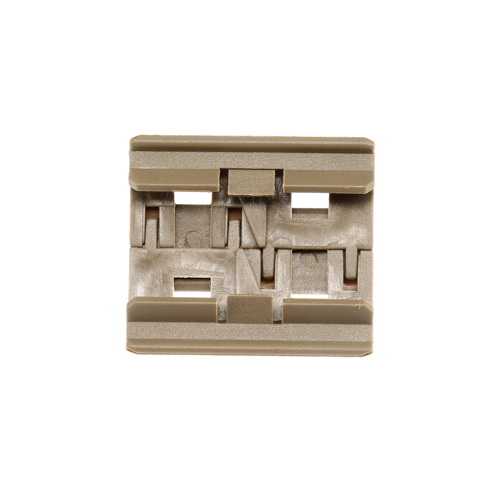 Element X-Design Rail Panel Set f. 20 - 22mm Schienen (4 Stck) Dark Earth Bild 3