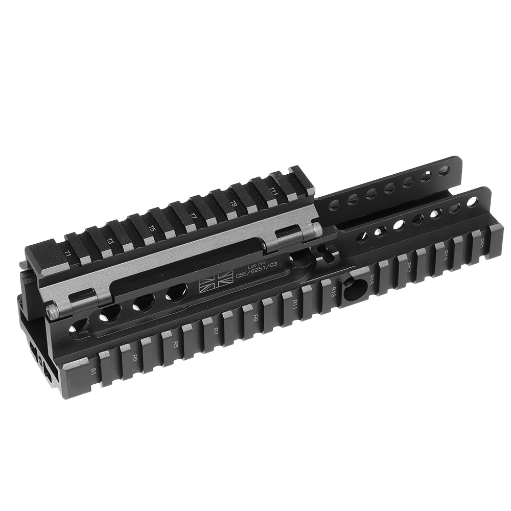 Wei-ETech Daniel Defense L85 Tactical Rail System f. Wei-ETech L85 GBB schwarz Bild 3