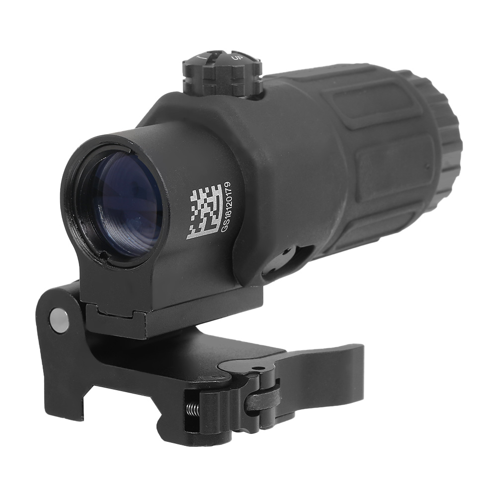 GK Tactical 558 Red- / Green-Dot Holosight inkl. 3X Magnifier Set schwarz Bild 1