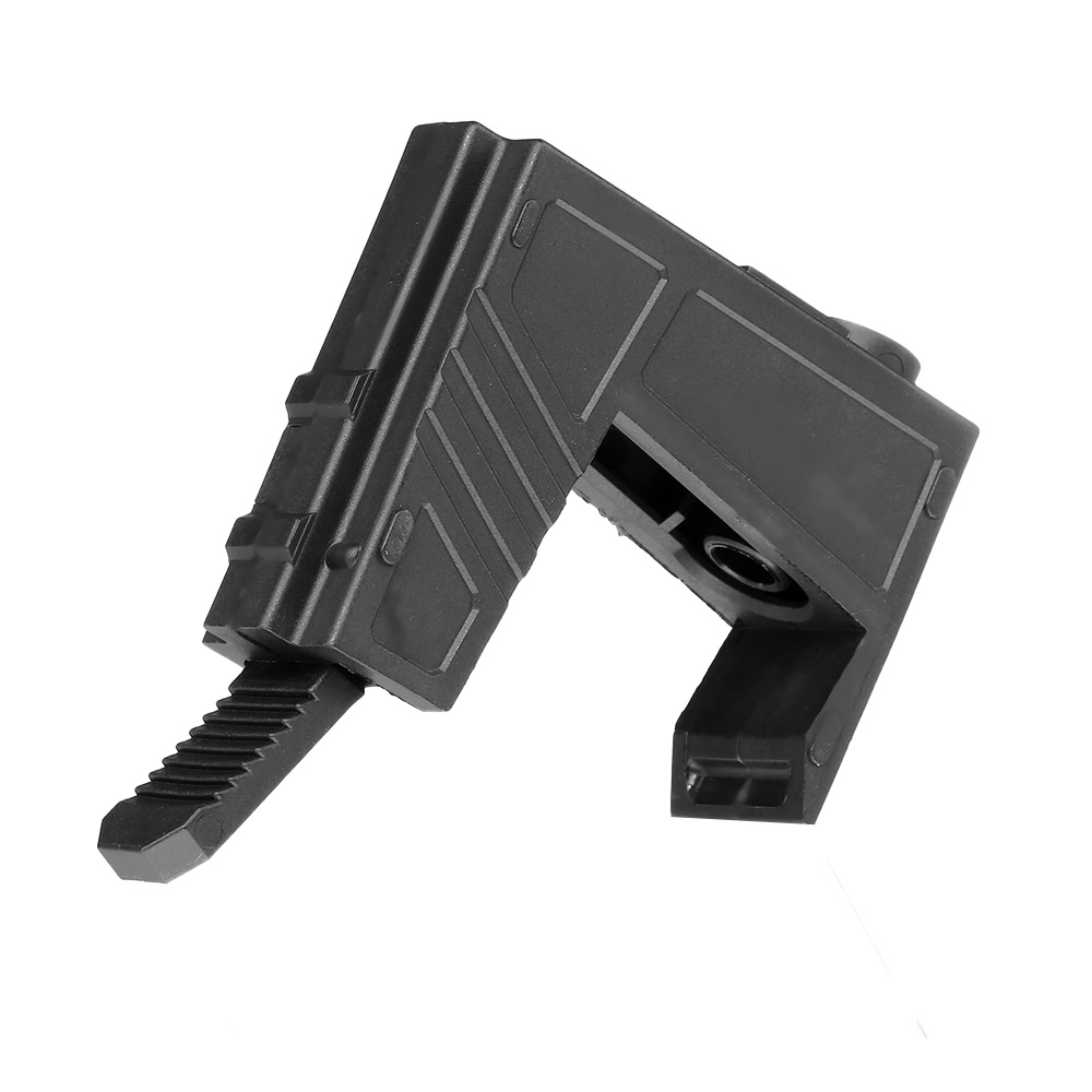 SRC M4 9mm-Style Magazinadapter f. M4 / M16 S-AEG Gewehre schwarz Bild 3
