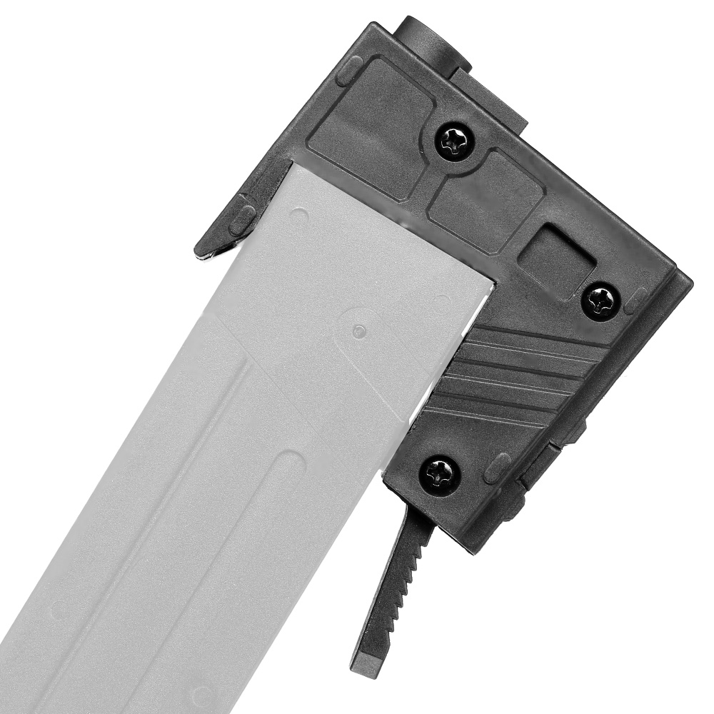 SRC M4 9mm-Style Magazinadapter f. M4 / M16 S-AEG Gewehre schwarz Bild 5