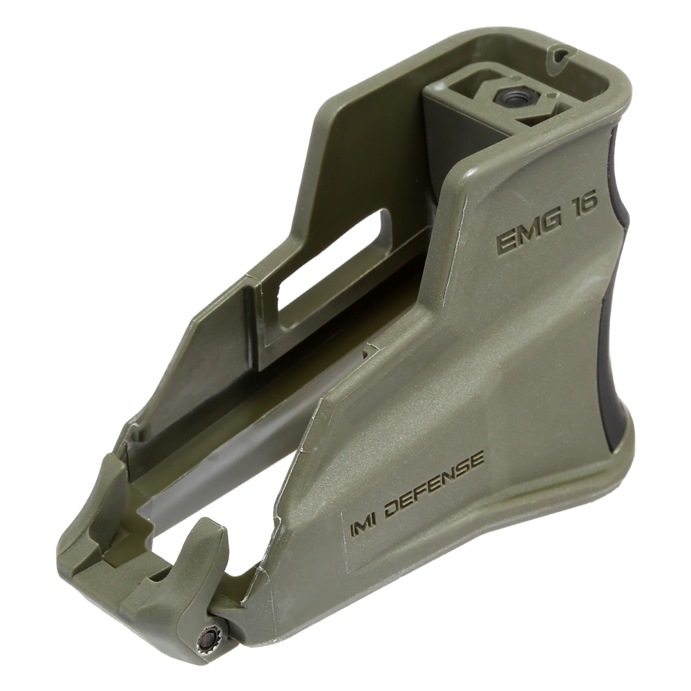 IMI M4 / M16 EMG Polymer Ergonomic Magwell Griff Overmolded f. Magazinschacht oliv Bild 4