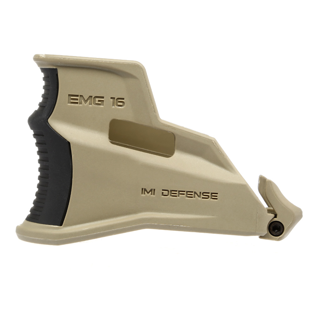 IMI M4 / M16 EMG Polymer Ergonomic Magwell Griff Overmolded f. Magazinschacht Tan Bild 1