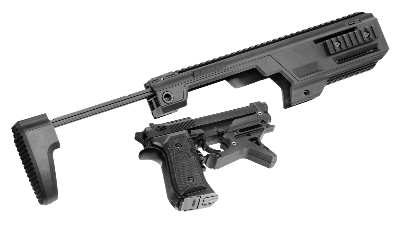 SRC SR92 / M92 SMG Carbine Conversion Kit schwarz Bild 7