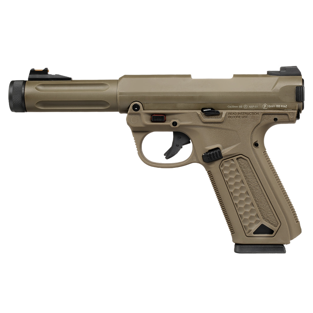 Action Army AAP-01 Assassin Pistol Polymer GBB 6mm BB Flat Dark Earth Bild 1