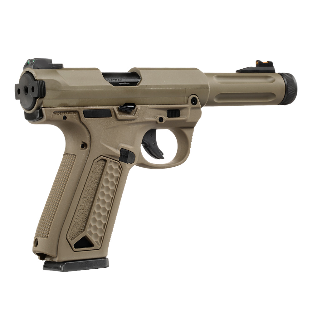 Action Army AAP-01 Assassin Pistol Polymer GBB 6mm BB Flat Dark Earth Bild 4