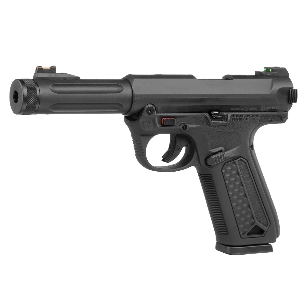 Action Army AAP-01 Assassin Pistol Polymer GBB 6mm BB schwarz