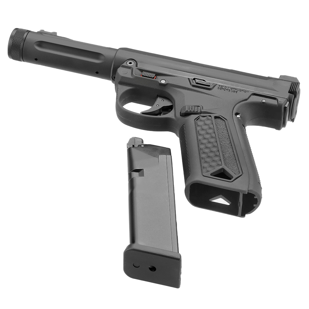 Action Army AAP-01 Assassin Pistol Polymer GBB 6mm BB schwarz Bild 1