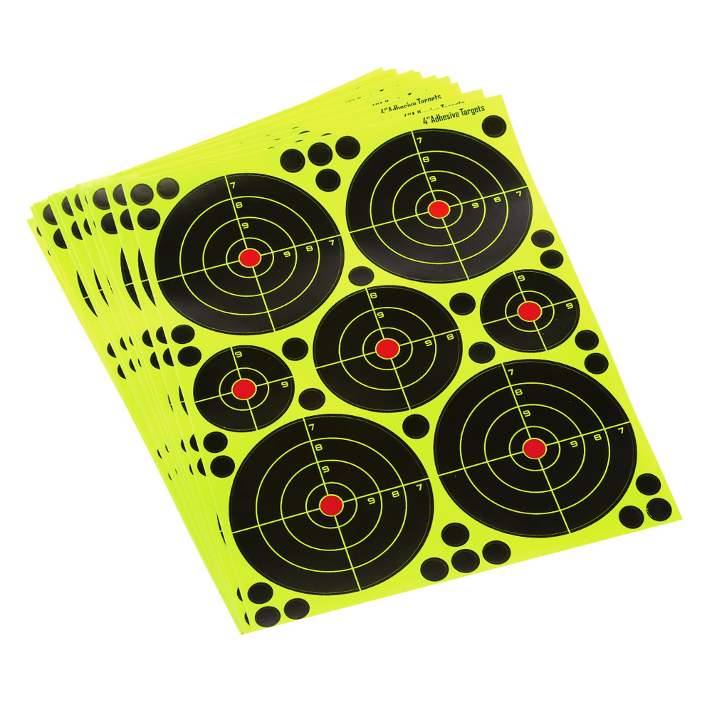 Combat Zone 4 Zoll Vision Targets Zielscheiben Set - 10 Stck