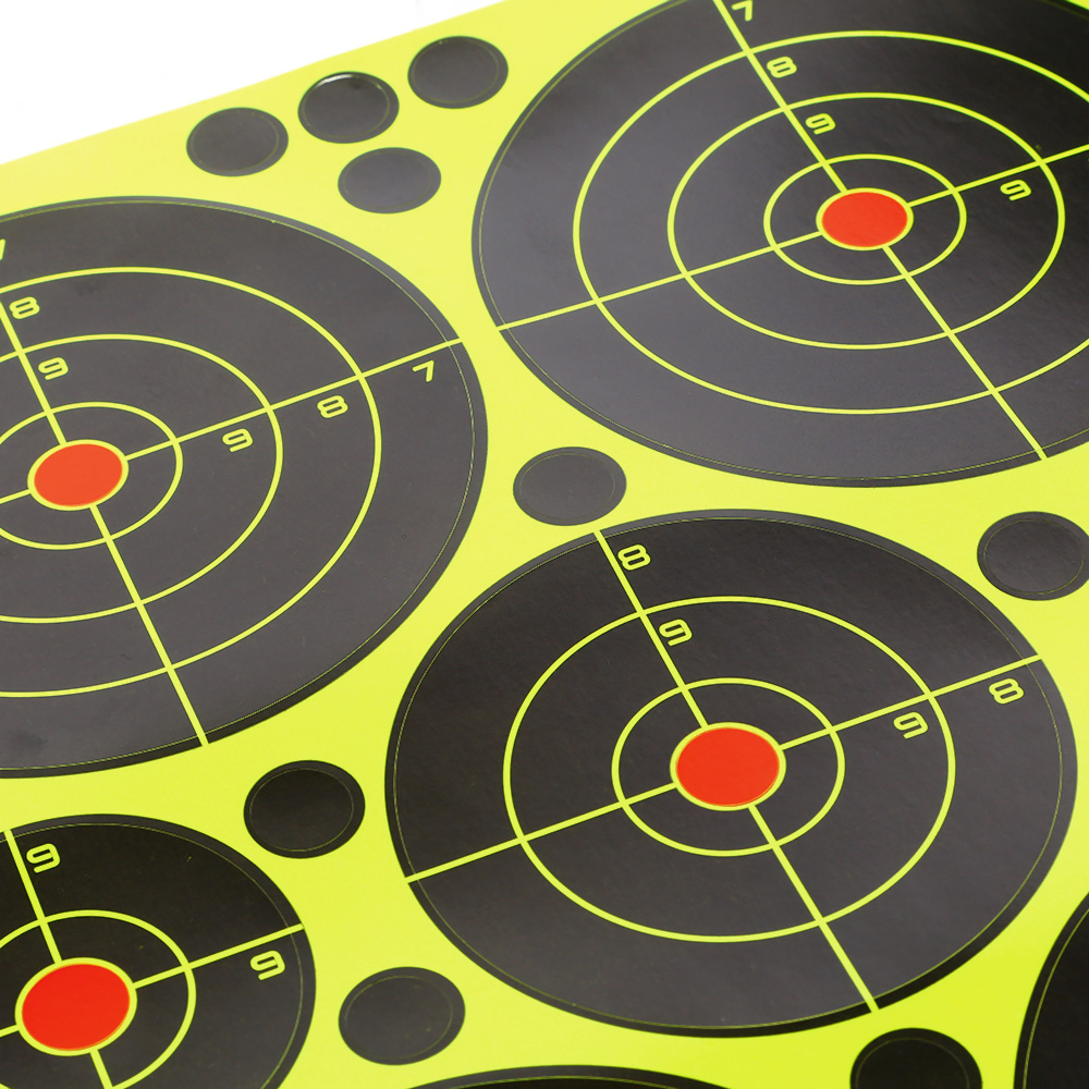 Combat Zone 4 Zoll Vision Targets Zielscheiben Set - 10 Stck Bild 4